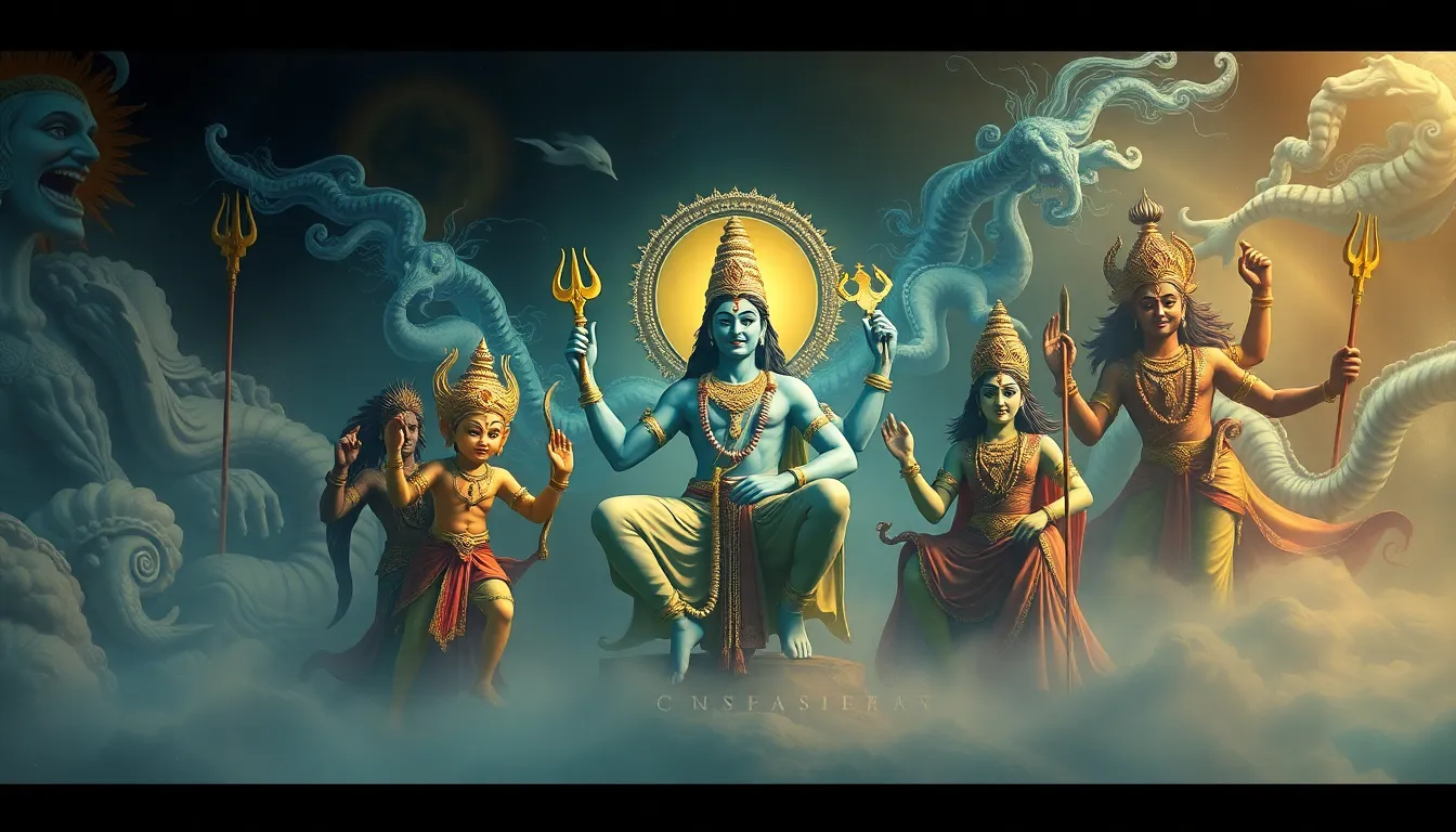 दशावतार का प्रतीकवाद: जीवन और चेतना का विकास — Dasavataram