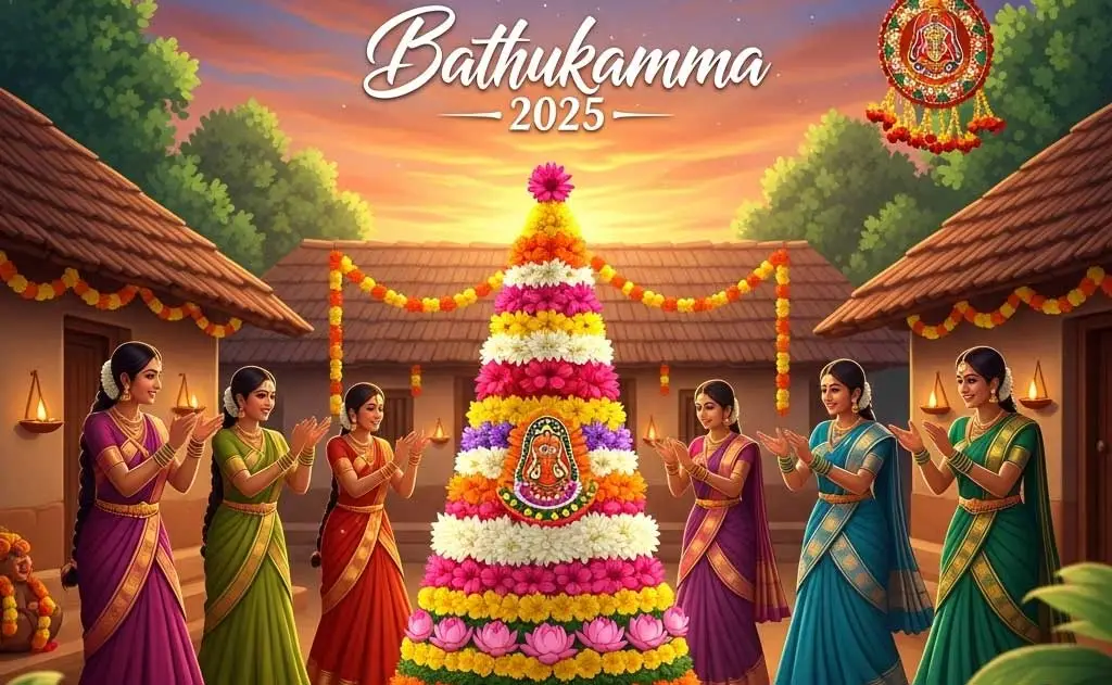 बटुकम्मा 2025: तिथियां, इतिहास और एनआरआई के लिए उत्सवपूर्ण उत्साह — Spirituality