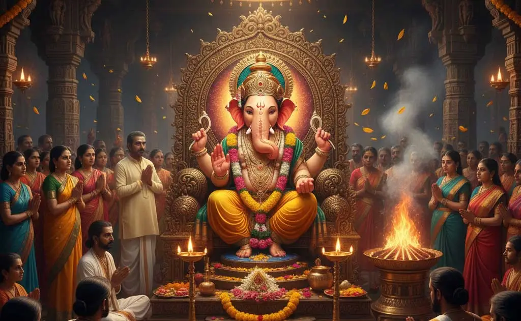 नवरात्रि 2026 अपार्टमेंट-अनुकूल पूजा विधि: USA, UK, कनाडा, ऑस्ट्रेलिया और UAE के NRI परिवारों के लिए 9 दिन की गाइड — Festivals