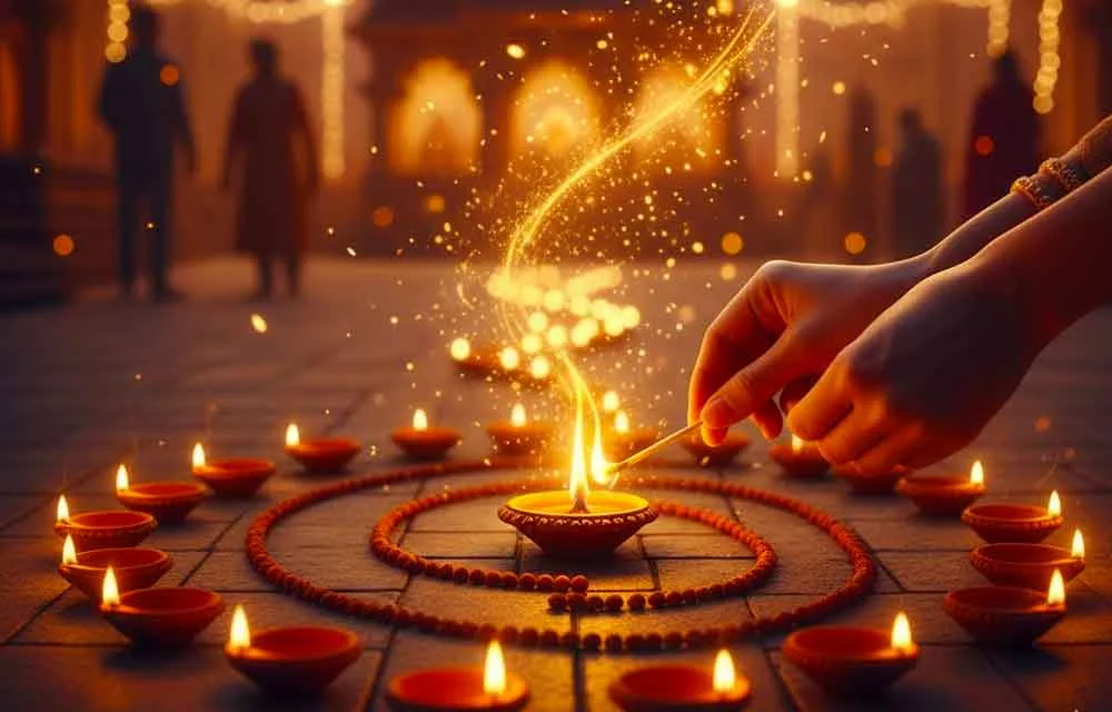 दिवाली 2026 की ऊर्जा: दीये जलाने से कैसे बढ़ती हैं सकारात्मक तरंगें — Festivals