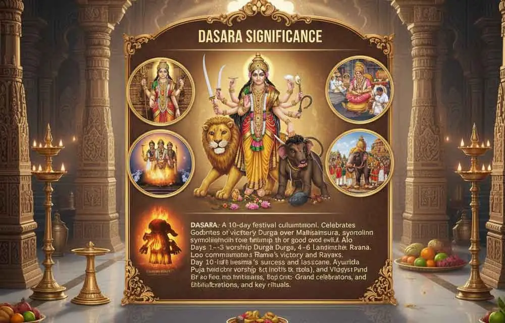 दशहरा – विजयादशमी का महत्व और परंपराएँ — Festivals