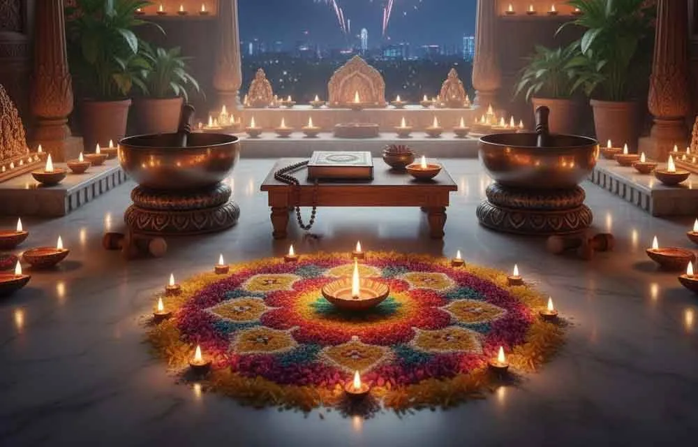 धनतेरस पर आंतरिक शांति और समृद्धि के लिए ध्यान और मंत्र जाप — Uncategorized