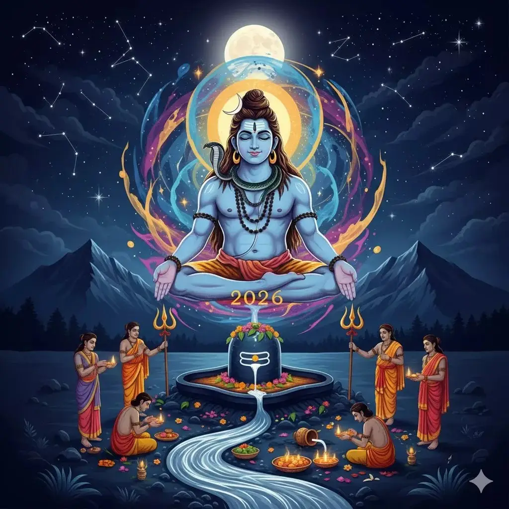 महाशिवरात्रि 2026: इस साल शिवरात्रि कब है? मुहूर्त, निशिता काल समय और दक्षिण भारत पंचांग विवरण — Festivals