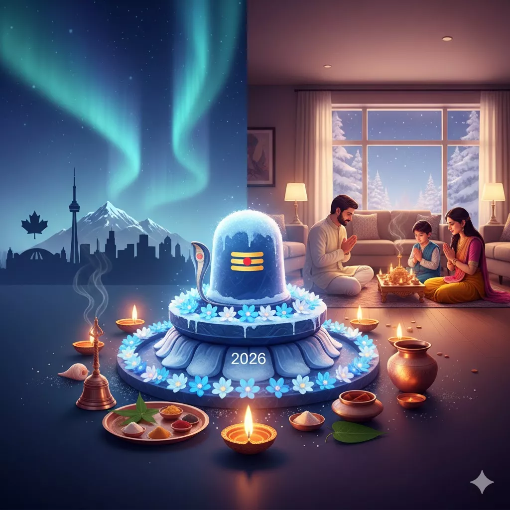 महा शिवरात्रि 2026 के लिए ॐ नमः शिवाय मंत्र: रुद्रम, शिव तांडव स्तोत्र और शक्तिशाली जाप — Festivals