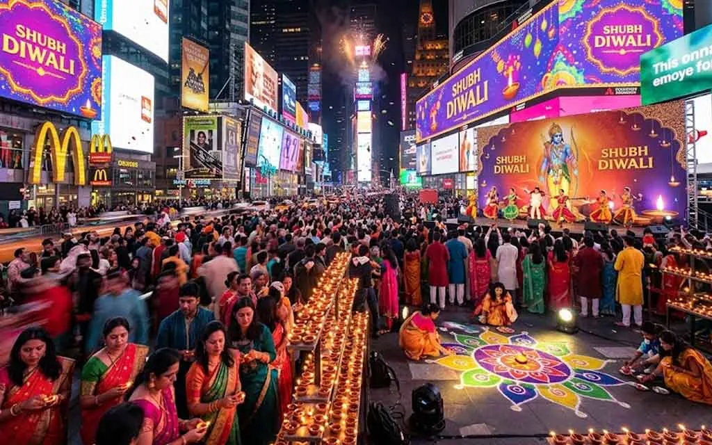 न्यूयॉर्क में दिवाली 2026 उत्सव: बिग एप्पल में कार्यक्रमों, मंदिरों और भव्य समारोहों की संपूर्ण मार्गदर्शिका