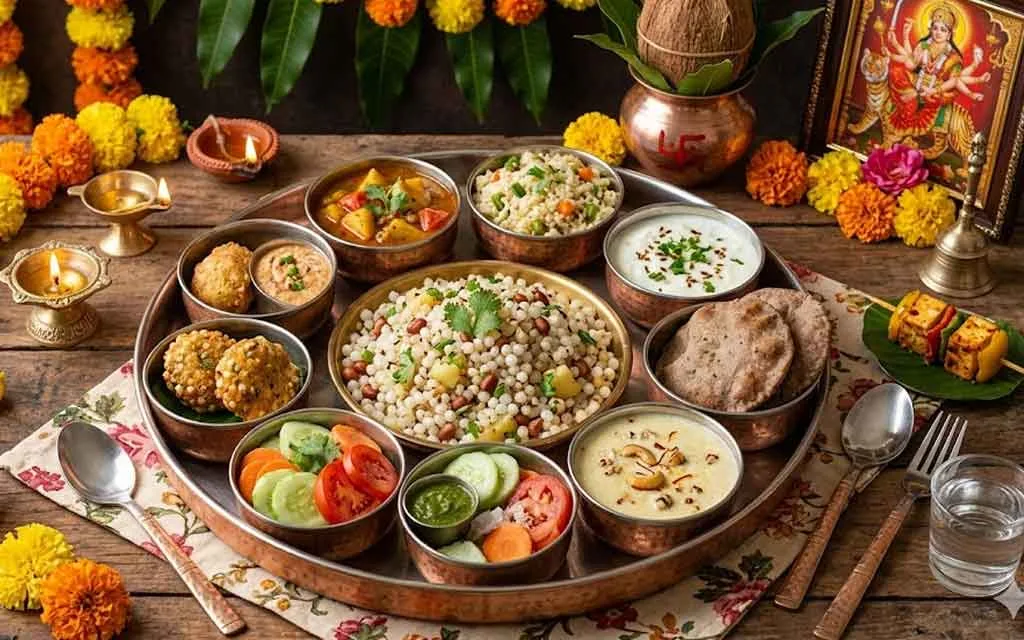 नवरात्रि विशेष व्रत रेसिपी 2026 — 9 पावन रातों के लिए 30+ व्रत भोजन के विचार — Recipes