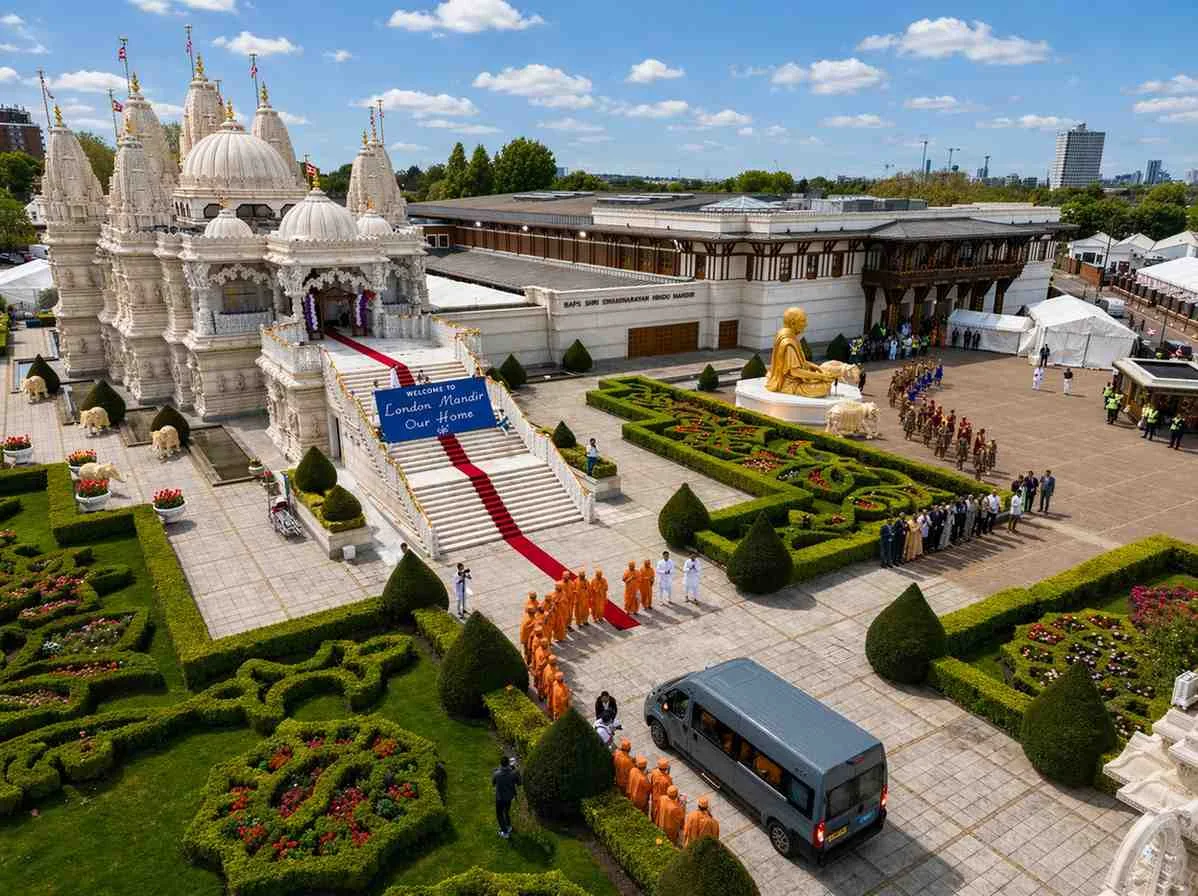 बापस श्री स्वामिनारायण मंदिर, नीसडन, लंदन