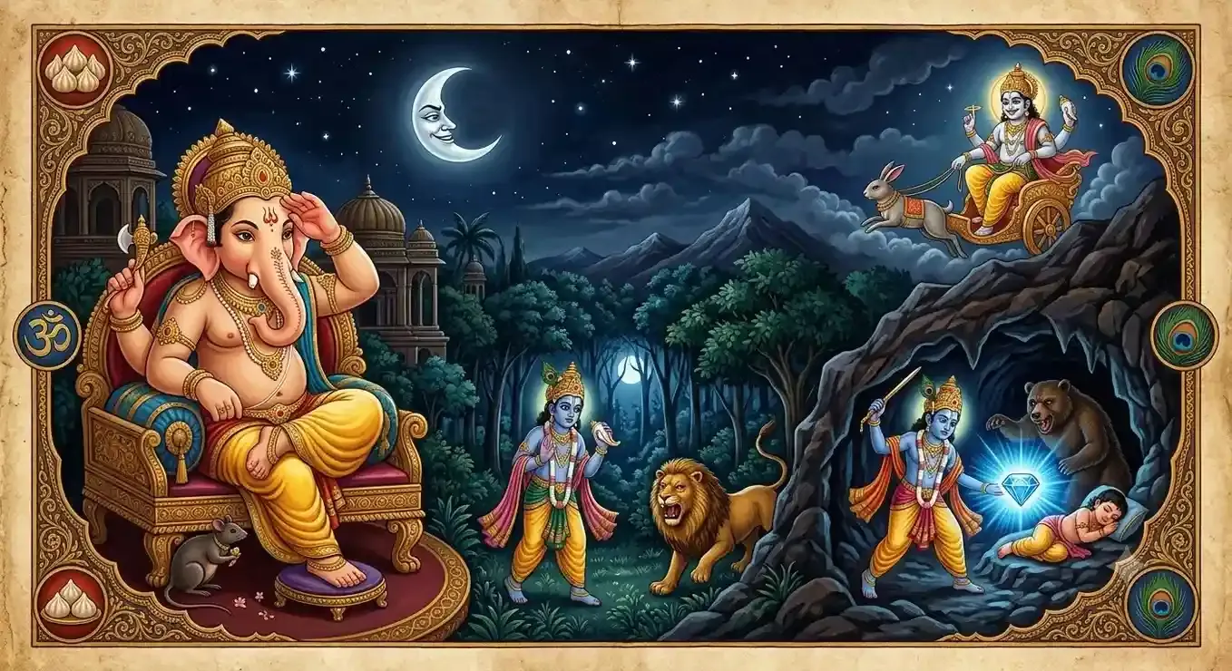 गणेश चतुर्थी पर चंद्रमा क्यों नहीं देखना चाहिए: चंद्र दर्शन, मिथ्या दोष और उसका उपाय — Ganesh Chaturthi